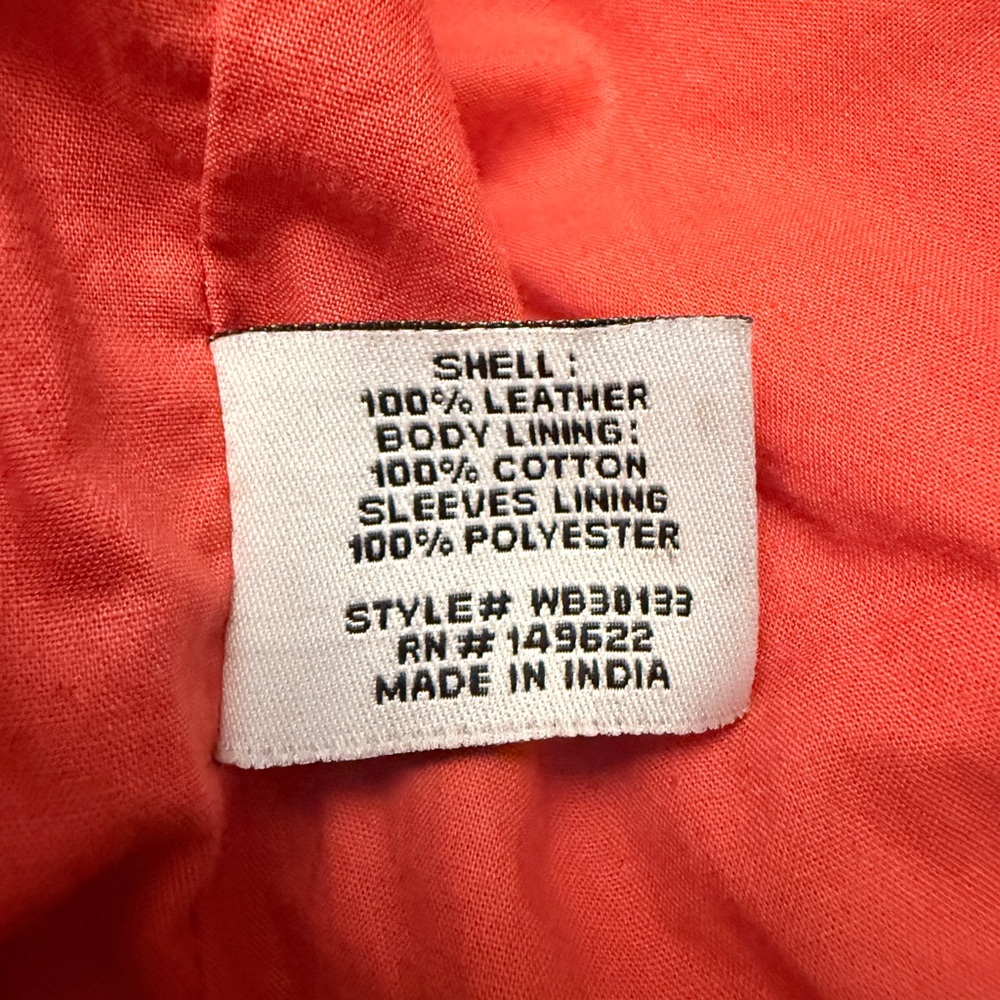 Walter Baker Liz Biker Jacket L - Picture 8 of 10